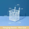 White Mini Square Basket
