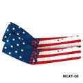 UV protection cooling sleeves with US flag and baseball stitch digital print - Sports Baseball Stars & Stripes(MGXT-08)