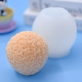 Molde de silicona bola de rosas para repostería DIY, tartas, chocolate y fondant - Forma de bola de flor de rosa