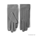 Winter thermal moonlight ash gloves with touchscreen fingertips and side zipper design - DY36 Series-Zipper Flip Finger Touchscreen / Moonlight Grey