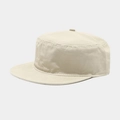 Gorra militar clásica de algodón caqui vista desde un ángulo de 45 grados - Ajustable / Beige
