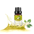 10ml Jasmine Essential Oil in brown glass bottle with 99% purity and jasmine flowers - Jasmine (single Dose)
