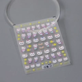 Autocollants 3D pour ongles avec motifs de chats mignons et sirènes style TS-2223 - Style Chat Sirène (TS-2937)