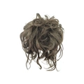 Rommelige bruine synthetische knot extension met krullende textuur voor een volumineuze look - Donkerbruin (2/10#)