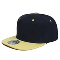 M (56-58cm) Black Top Yellow Brim