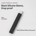 Strong magnetic nail tool for cat eye polish with black protective silicone cover - Large Strong Magnet Protective Style