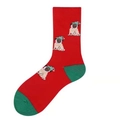 38-46 / Christmas Hat Dog Pattern (2214C)
