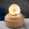 6cm Dandelion - Music Box Castle in the Sky USB Plug-in