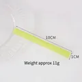 Realistic light green PVC chocolate bar prop in macaroon color, 10cm length simulation snack - Fluorescent Green Chocolate Stick
