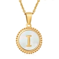 Gold Letter I