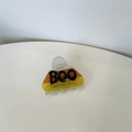 Molla per capelli di Halloween a forma di caramella con glitter e scritta BOO - Caramelle di Mais #3