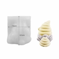 Moule en silicone de gnome pour bougies de Pâques et statues en plâtre, 8,5 cm de hauteur - Gnome ruche des moissons