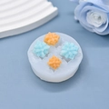 Silicone mold for cookie-shaped cake toppers and chocolates with star patterns - Star Style (1)