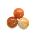 Polished round natural agate and amethyst beads for DIY jewelry making - Pink Aventurine