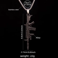 Gun Style 16 + 70cm Steel Chain