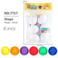 Set di 6 uova giocattolo educative con incastri di forme colorate per bambini piccoli - 6 pezzi Forme - Sacchetto OPP