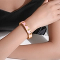 2015 Gold Powder Heart Bracelet