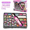 DIY electric hair braider toy set for girls with colorful beads and styling comb - 003: Premium Hair Beader Set