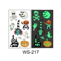 Tatouage Lumineux d'Halloween (WS-217) / 105*60mm