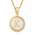Gold Letter K
