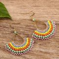 G7 Crystal Beads Rainbow Red