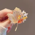 017-golden Maple Leaves