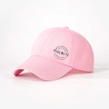 Casquette de baseball rose vintage avec imprimé Psaume 91 et sangle réglable au dos - Taille unique / Rose Clair
