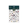 Pro TENSOR wedding theme nail stickers with hand-drawn bride and groom illustrations - Beautiful Wedding (TS-1347)