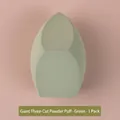 Spugna per trucco gigante a tre tagli in verde morandi per sfumature perfette - Spugna Gigante a 3 Tagli-Verde-1PZ