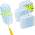 360-degree electrostatic duster kit with ergonomic handle and 30 blue fiber refills - Blue Double-Sided Refills (10Pcs)