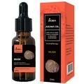 DCEA 20ml musk essential oil in amber dropper bottle with professional packaging box - DC-20 Musk / 20ml