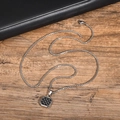 Met Ketting Zilver/Koolstofvezel