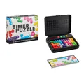Logic puzzle game with LED timer, building blocks and challenge cards set - 007D Magic Bead 3D Platter (Timer Version)