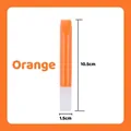 3D-Popcorn-Stift für Kinder-DIY in leuchtendem Orange mit flacher Silikon-Pinselspitze - 10 ml / Orange