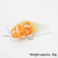 Realistisches Modell einer frittierten Krabbenschere als Anhänger mit 10 cm Länge - Panierte Kleine Krabbenschere - Modell