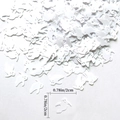 Coriandoli fantasma bianco Halloween 2cm paillettes per decorazione tavola festiva - Fantasma di Halloween Bianco / 15g