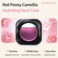 Car aromatherapy clip in Red Peony Camellia scent with bergamot and cedar notes - Red Peony & Camellia [Moist Floral Scent]