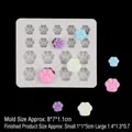 Stampo in silicone con 16 cavità a zampa di gatto per sigilli in cera e dolci fai da te - Stile 3 Set Da 20 Pezzi Con Stampa Di Zampa Di Gatto / Grigio