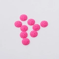 Detail of 12mm pink resin druzy round cabochons with sparkling flatback surface for DIY - 12mm / Pink (17)