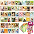 Set of 49 realistic action cognition flashcards for early childhood behavior training - Realistic Behavior 49 Sheets