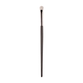 Single professional eye makeup brush with white bristles and black handle on white background - Large Eyeshadow Brush (White Pony Hair)