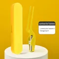 Illuminated earwax tweezers in lemon yellow with a portable storage case - Luminous Tweezer 2-Piece Set / Lemon Yellow