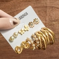 Butterfly Rhinestone Artificial Pearl Set (Z06)