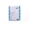 Five rolls of thick blue flat-top garbage bags, 100 counts per roll, 45x50cm PE material - 45*50cm / Blue (5 Rolls per Pack)