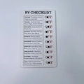 RV Checklist