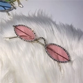 Rosa Gläser - Vollbesatz mit Strass