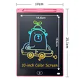 Tavoletta da scrittura LCD rosa da 10 pollici per bambini con schermo a colori - Schermo a Colori da 10 Pollici / Rosa