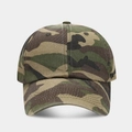 Cappellino da baseball classico in cotone mimetico con visiera curva e 6 pannelli - Regolabile / 1# Camuffamento della Giungla