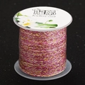 Braided multi-color jewelry cord in pink, yellow, and white on a spool for DIY crafts - 10# Rose Yellow White Mixed