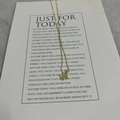 Minimalist 14K gold plated necklace featuring a stylish uppercase letter W pendant charm - Letter-W